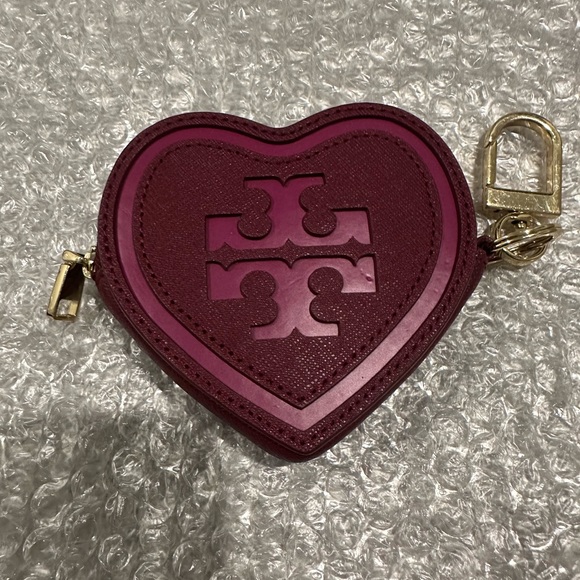 Tory Burch Bags Euc Tory Burch Heart Wallet Keychain Poshmark